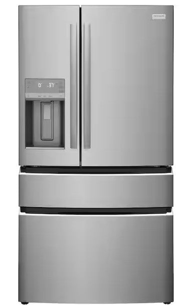 Frigidaire Gallery 36" 26.3 Cu. Ft. 4-Door French Door Refrigerator – Smudge-Proof Stainless Steel (GRMS2773AF)