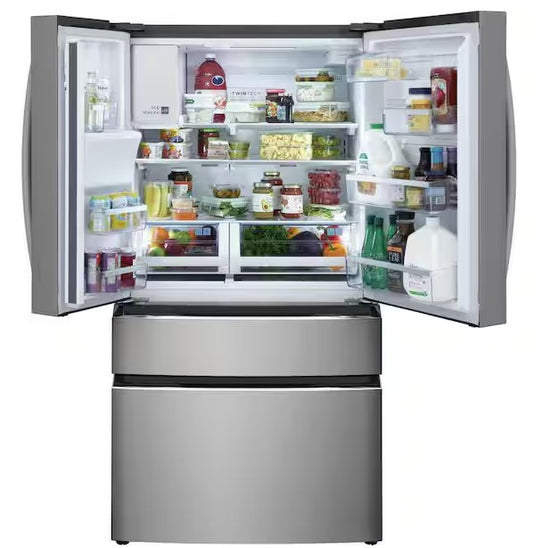 Frigidaire Gallery 36" 26.3 Cu. Ft. 4-Door French Door Refrigerator – Smudge-Proof Stainless Steel (GRMS2773AF)